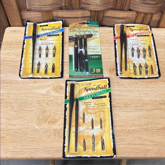 Speedball Other - New Speedball Calligraphy and Sketching Pen Set